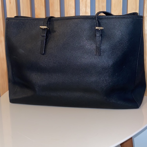 Michael Kors Jet Set black saffiano leather tote - Picture 3 of 6